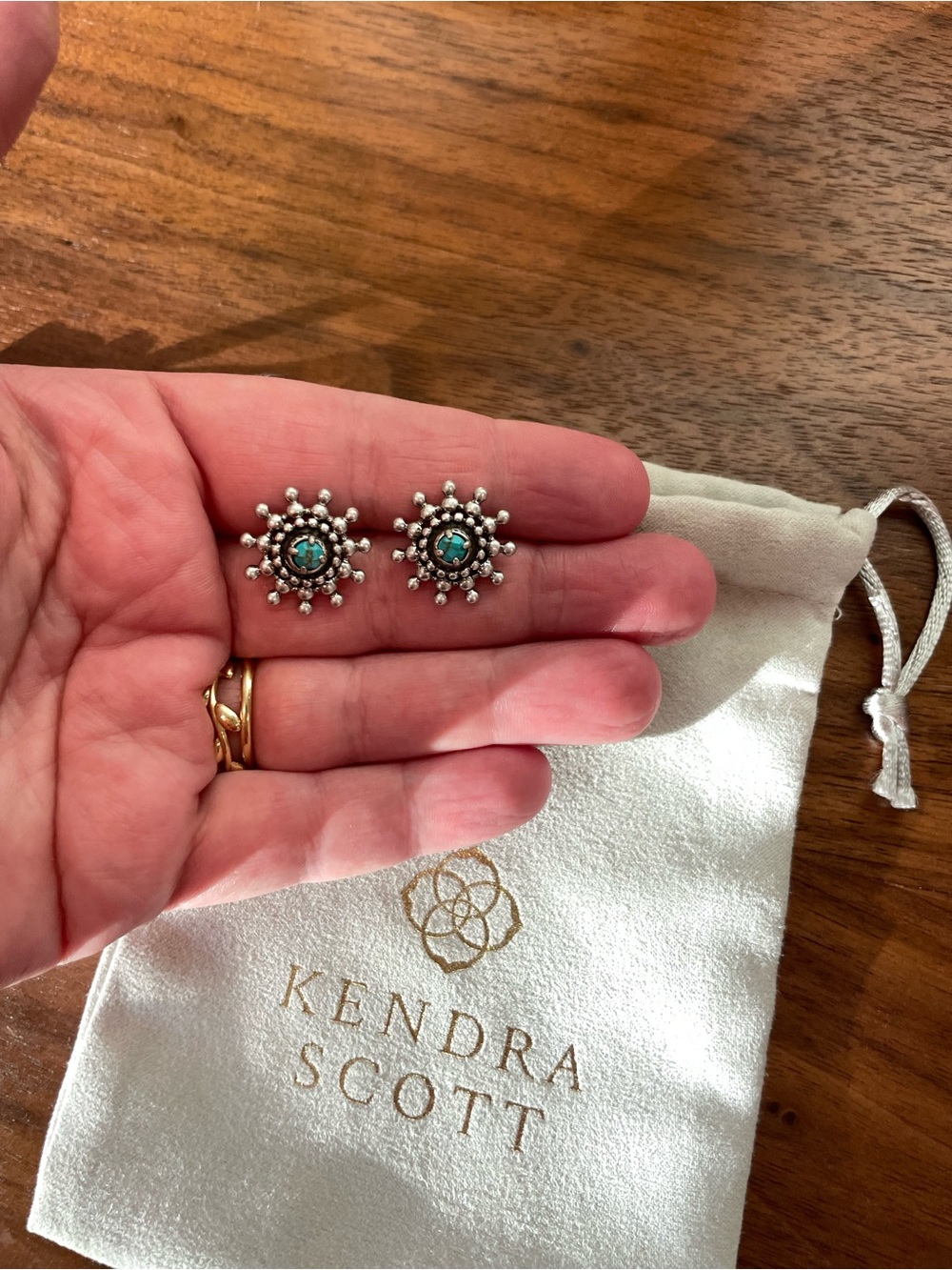 Kendra Scott Silver Dryden Studs